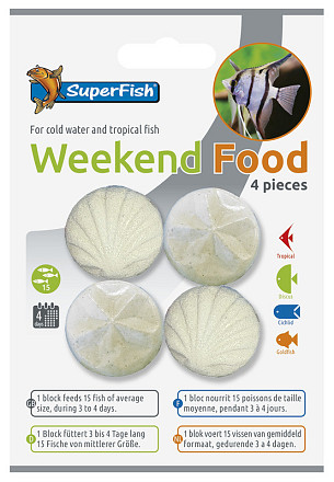 SuperFish Weekend Food 4 st