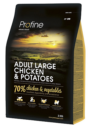 Profine hondenvoer Adult Large Chicken & Potatoes 3 kg