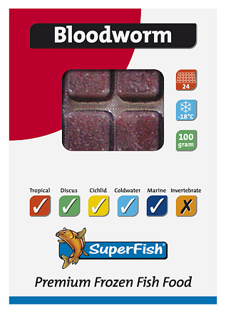 SuperFish Rode Mug diepvries 100 gr