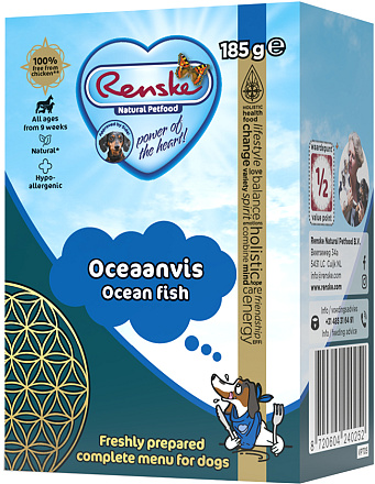 Renske Vers hondenvoer Oceaanvis 185 gr