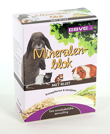 ESVE Mineralenblok met Rijst