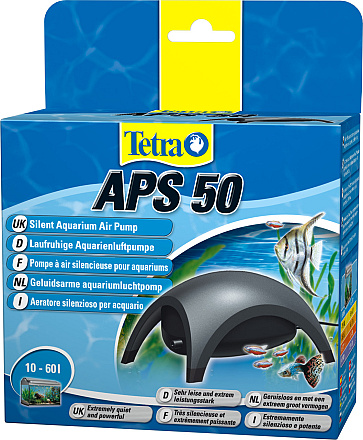Tetra luchtpomp Aps 50 zwart