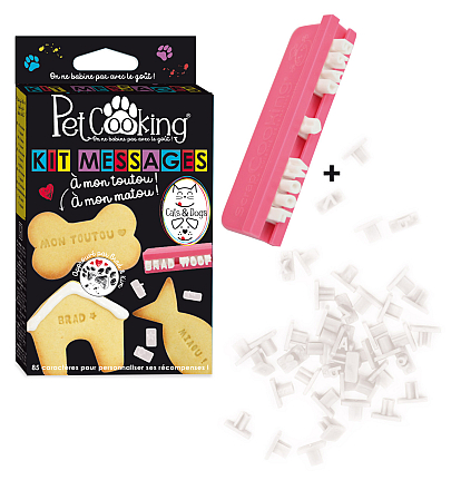 PetCooking Set Message Stamp + Letters