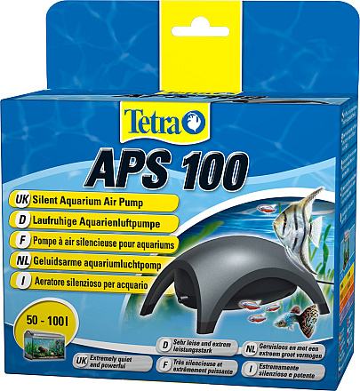 Tetra luchtpomp Aps 100 zwart