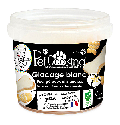 PetCooking Mix White Icing voor Cookies 150 gr