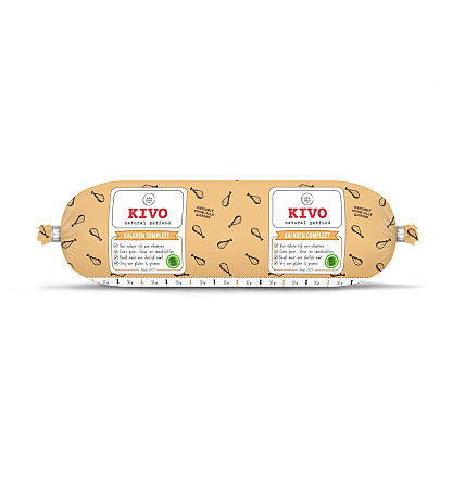 Kivo Hondenvoer<br> Kalkoen 500 gr