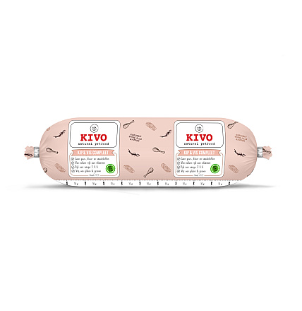 Kivo Hondenvoer<br> Kip & Vis Compleet<br> 500 gr
