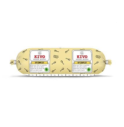 Kivo Hondenvoer<br> Kip Compleet<br> 500 gr