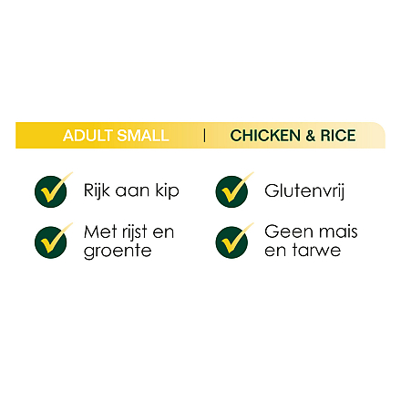 Premium Care Original Adult Small Chicken & Rice 3 kg