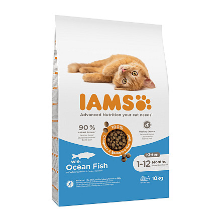 IAMS Kattenvoer Kitten Ocean Fish 10 kg