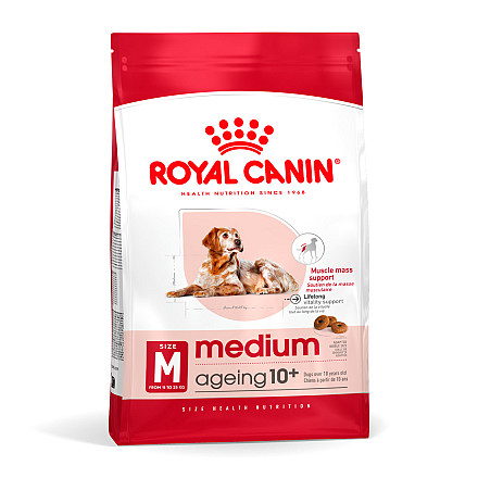 Royal Canin Hond Medium Ageing 10+<br> 15 Kg
