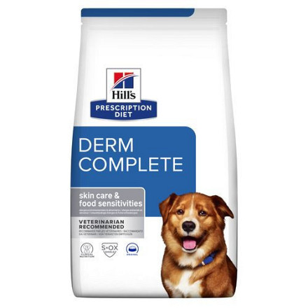 Hill's Prescription Diet hondenvoer Derm Complete 10 kg