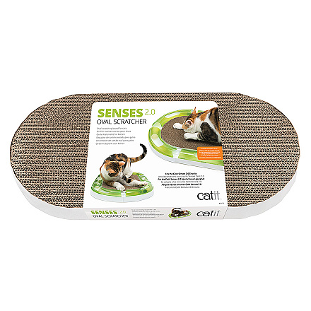 Catit Senses 2.0 Ovale Krabplank Karton