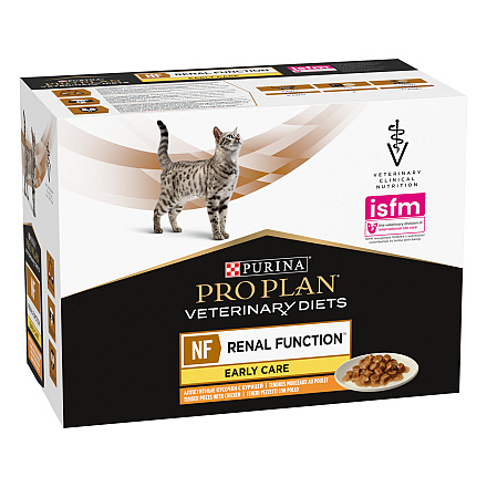 Pro Plan Veterinary Diets Kattenvoer NF Early Care Chicken 10 x 85 gr