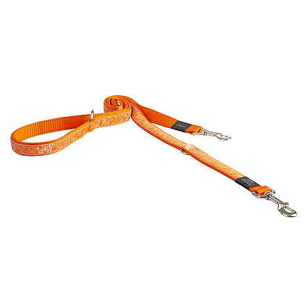 Rogz Hondenlijn Multi Fancy Dress Orange Doodle