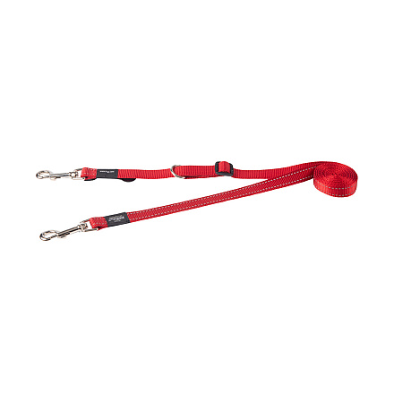 Rogz Hondenlijn Multi Utility Control Rood