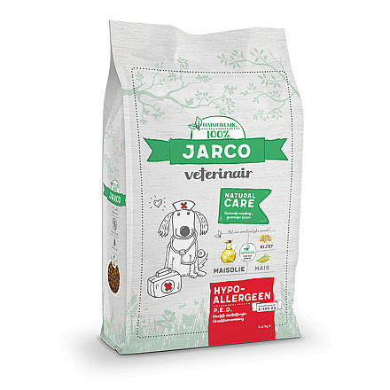 Jarco Veterinair Hypoallergeen PED Mais 12,5 kg