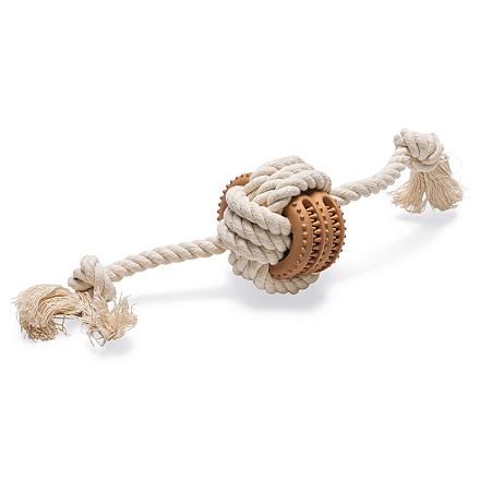 Beeztees Puppy Dental Speeltouw Fem<br> Ø 8,8 x 30 cm