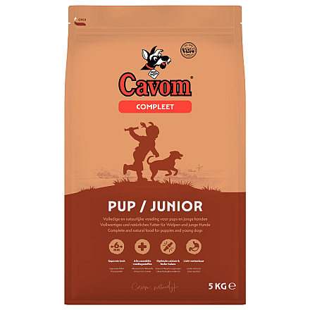 Cavom hondenvoer Compleet Pup/Junior <br>5 kg