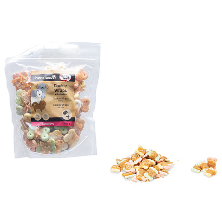 Beeztees Cookie Wraps met Kip M 400 gr