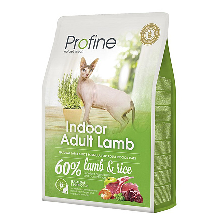 Profine kattenvoer Indoor Adult Lamb 2 kg