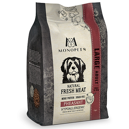Monopets Hondenvoer Fresh Meat Adult Large Pheasant 2 kg