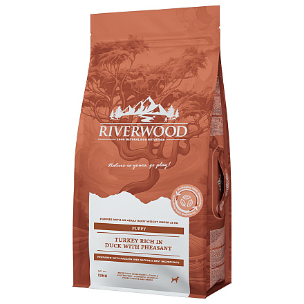 Riverwood Hondenvoer Puppy Turkey & Duck 12 kg