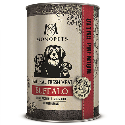Monopets Hondenvoer Fresh Meat Buffalo<br> 400 gr