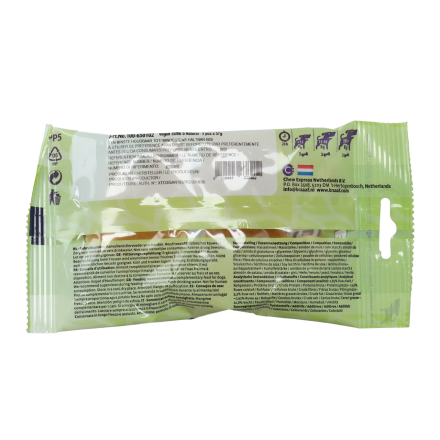 Braaaf Vegan Snack Turtle S Naturel 3 st