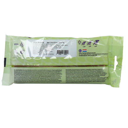 Braaaf Vegan Snack G M Bruin 3 st
