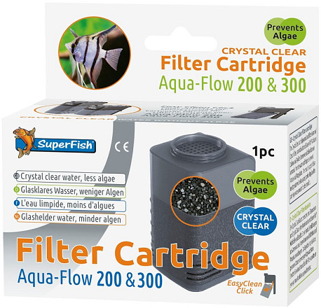 SuperFish Aqua-Flow 200/300 Crystal Clear cartridge 1 st