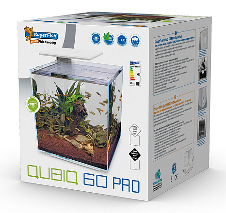 SuperFish aquarium Qubiq 60 Pro wit