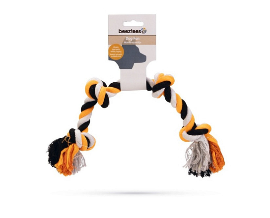 Beeztees Flossytoy 4 Knopen Multi