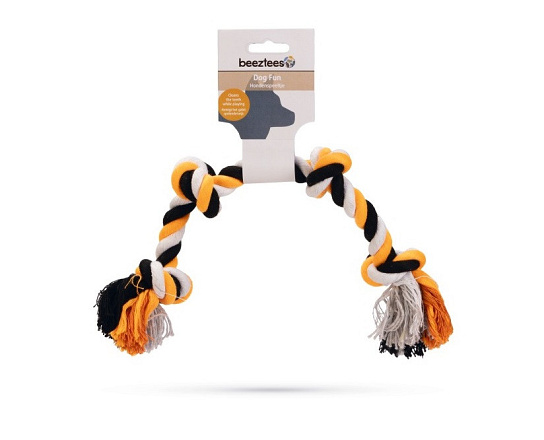 Beeztees Flossytoy 4 Knopen Multi
