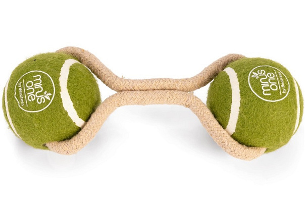 Beeztees Duo Tennisbal Koord Minus One