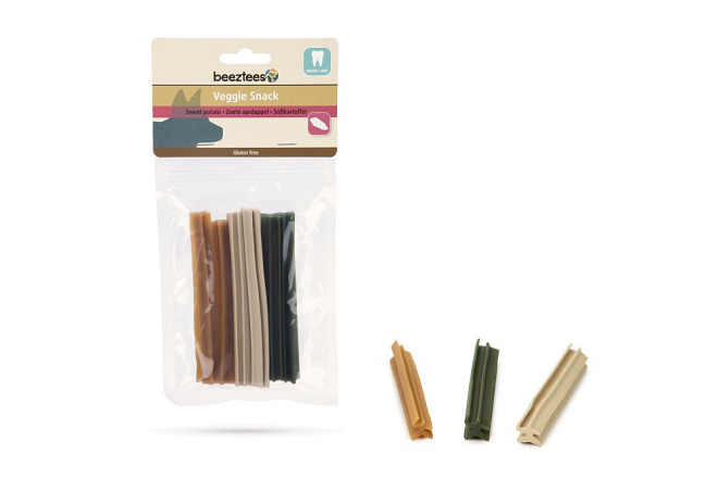 Beeztees Veggie snack Staaf mix 12 cm 6 st