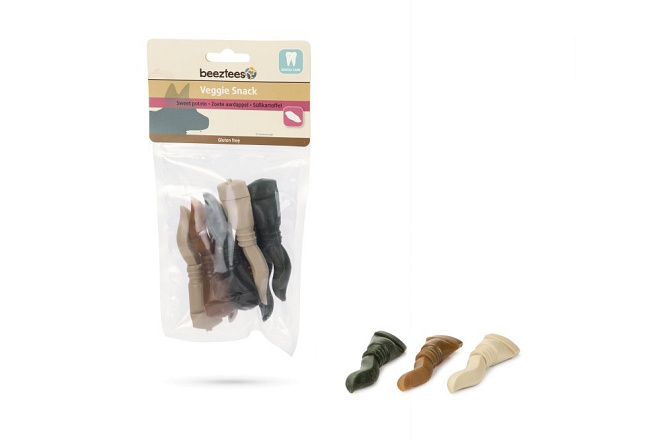 Beeztees Veggie snack Tandpasta mix <br>10 cm 8 st