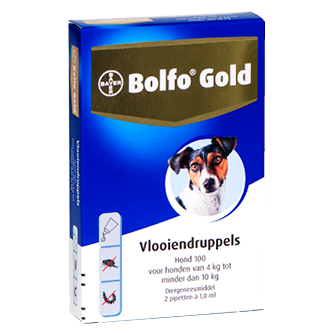 Bolfo Gold 100 hond <br>2 pipetten