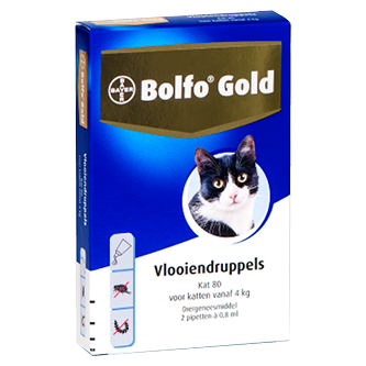 Bolfo Gold 80 kat <br>2 pipetten